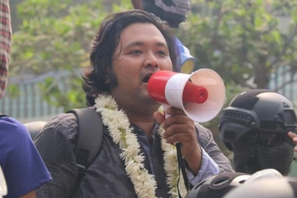 Myanmar criminalisation of activists