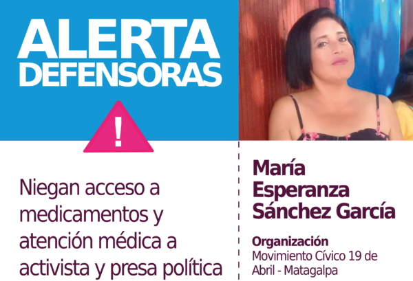 NICARAGUA: “El caso de María Esperanza es parte de un proceso creciente de criminalización de la protesta social”