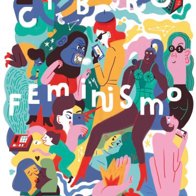 Una obra de Adri Peralta para TEDIC para la campaña Cyborg Feminist, Maricarmen Sequera