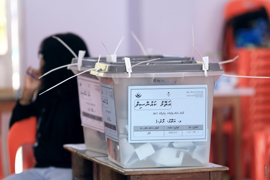 Election box maldives